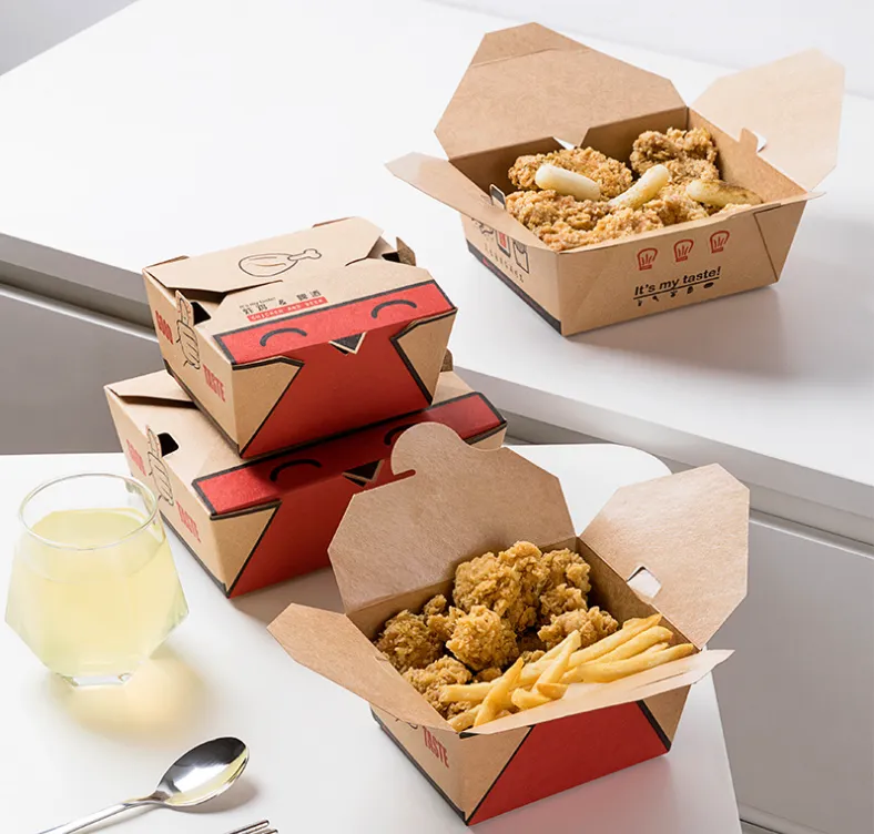 तळलेले चिकन बॉक्स