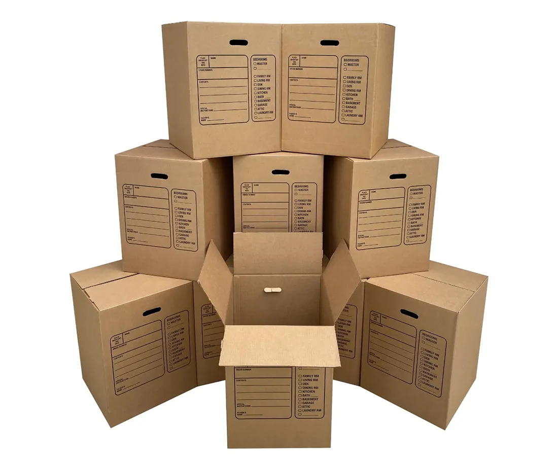 Corrugated showcase boxes