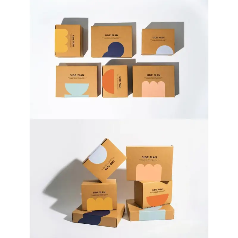 kraft paper packaging box in china